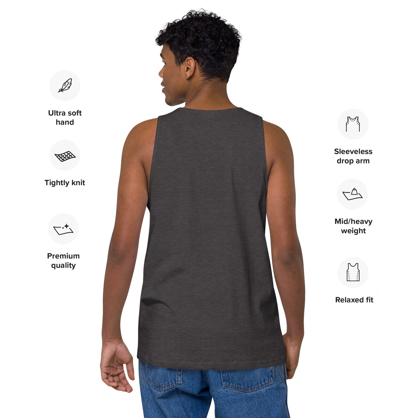 Premium Tank-Top /Unisex *Embroidered