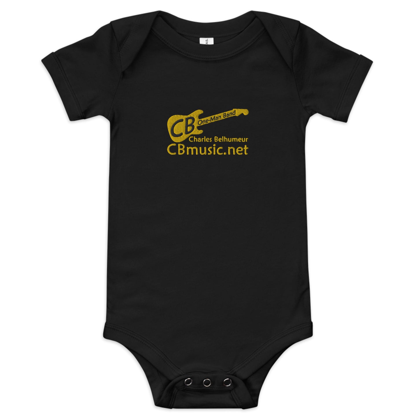 Baby-Grow: One-piece /short-sleeve /Unisex *Embroidered