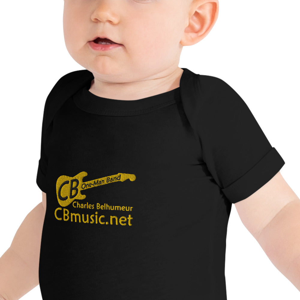 Baby-Grow: One-piece /short-sleeve /Unisex *Embroidered