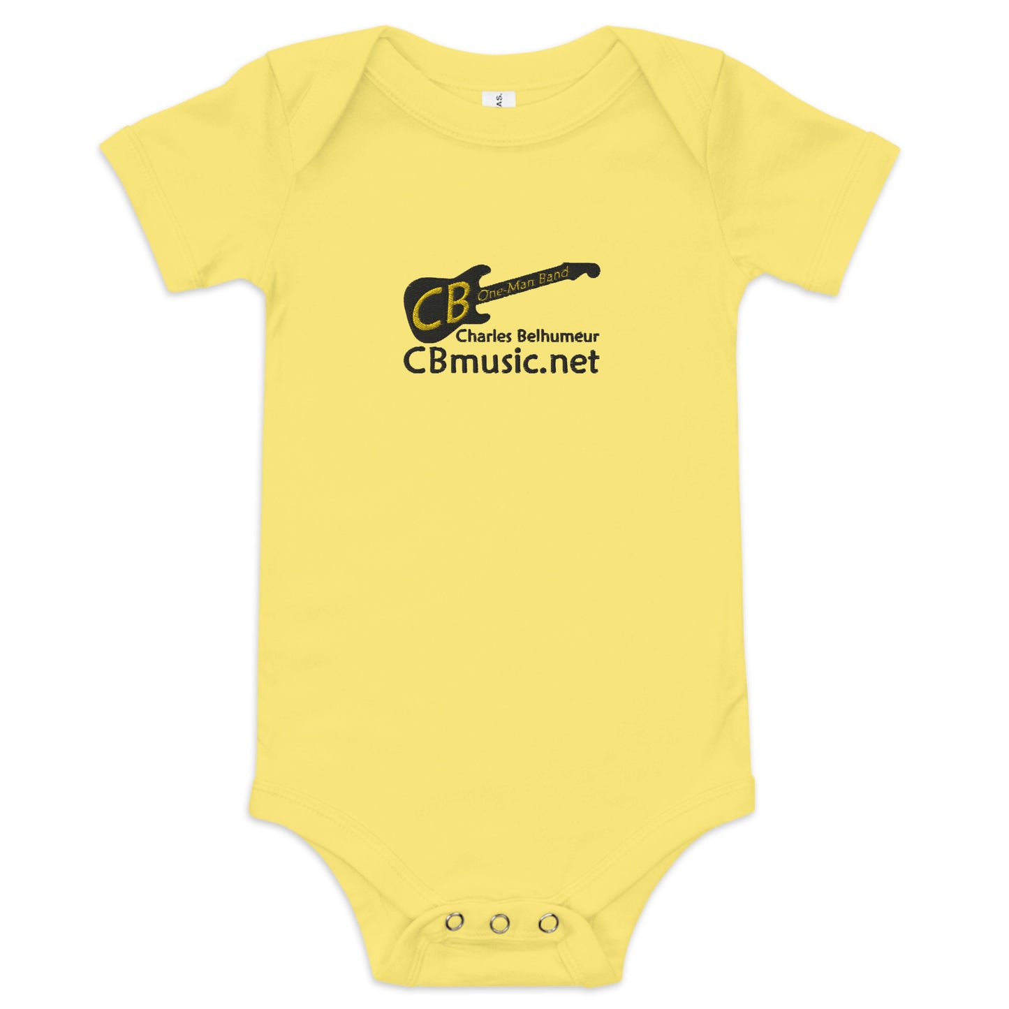 Baby-Grow: One-piece /short-sleeve /Unisex *Embroidered