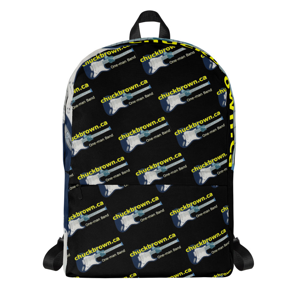 'CB' Backpack: All-over print