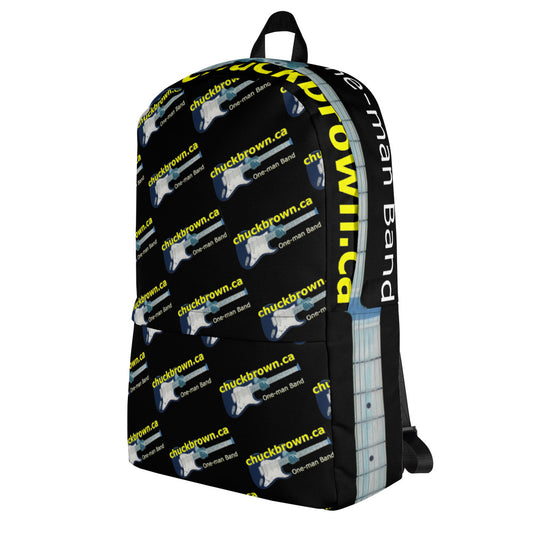 'CB' Backpack: All-over print