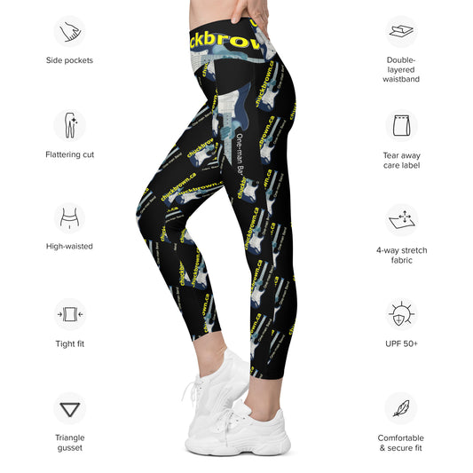 'CB' Leggings with pockets