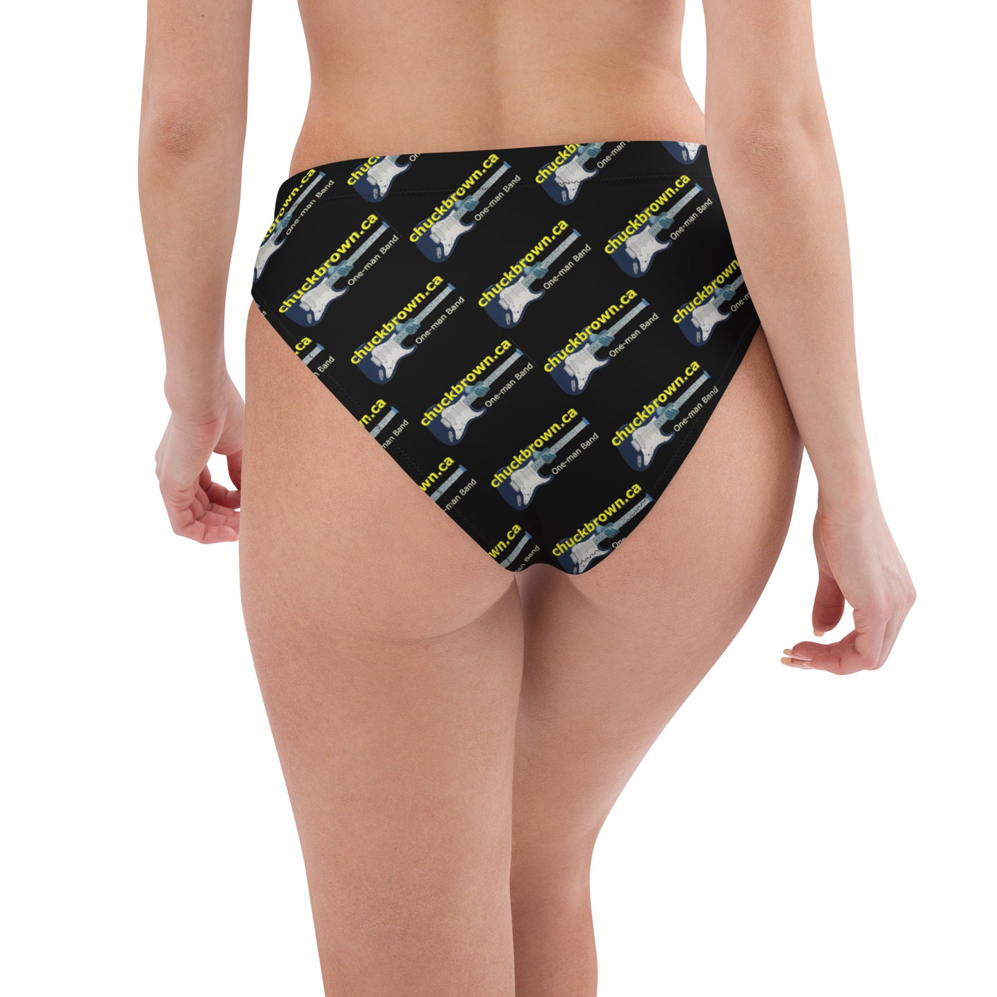 'CB' high-waisted Bikini Bottom