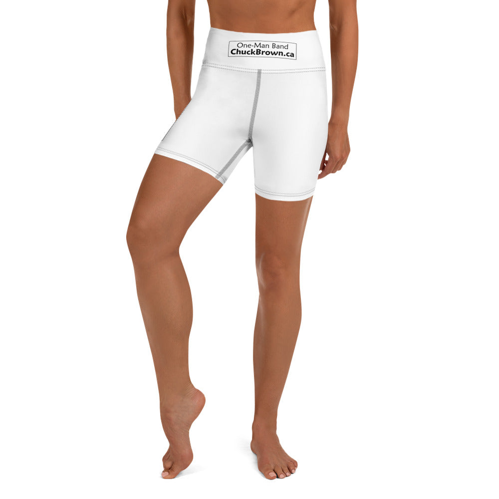 CB Yoga Shorts w/White logo