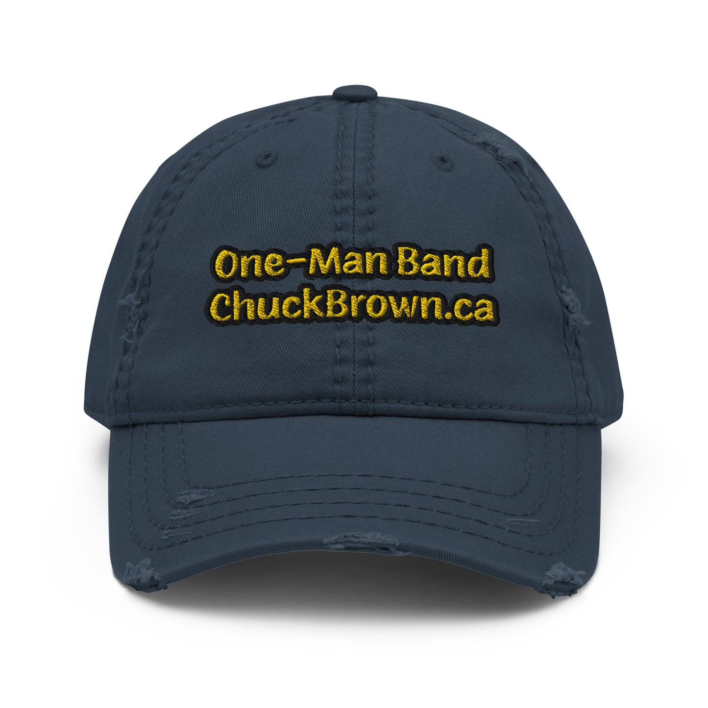 'CB' distressed 'Dad Hat'