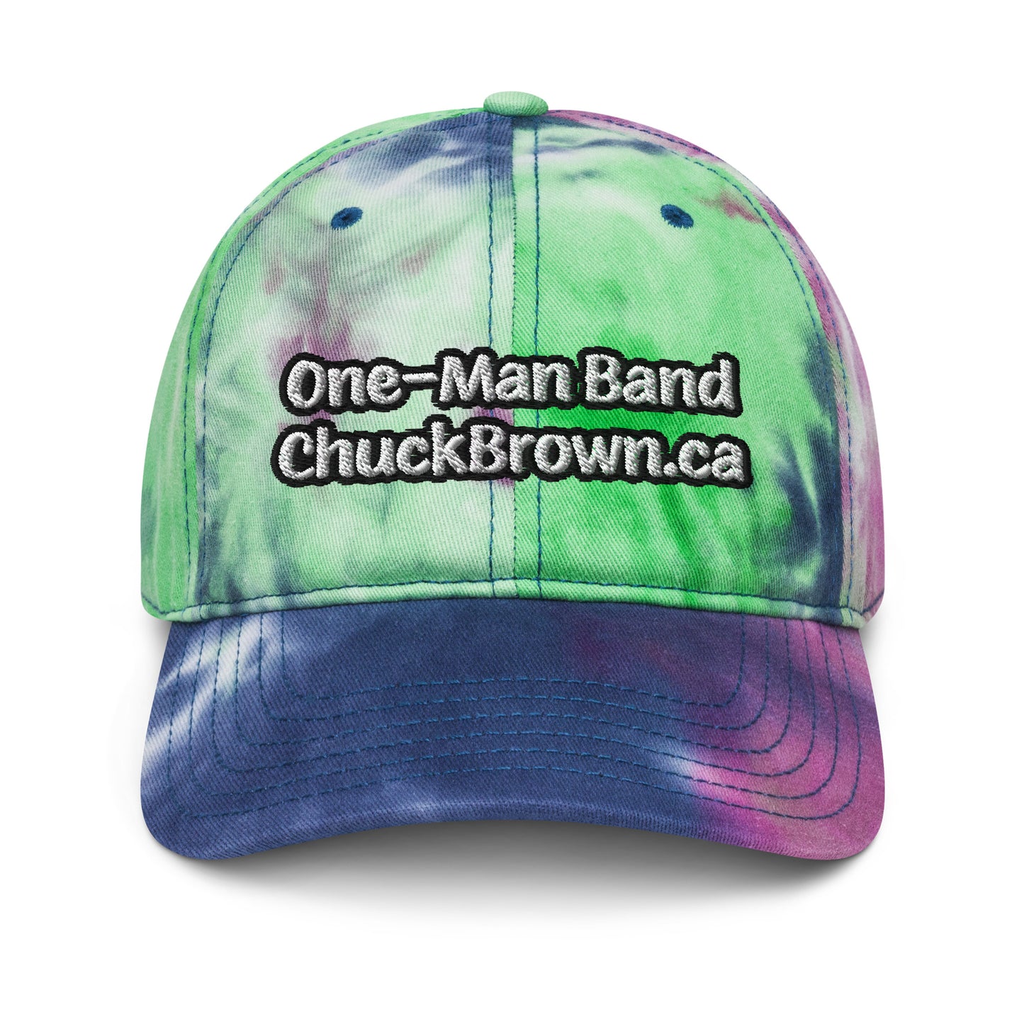 'CB' tie-dye hat