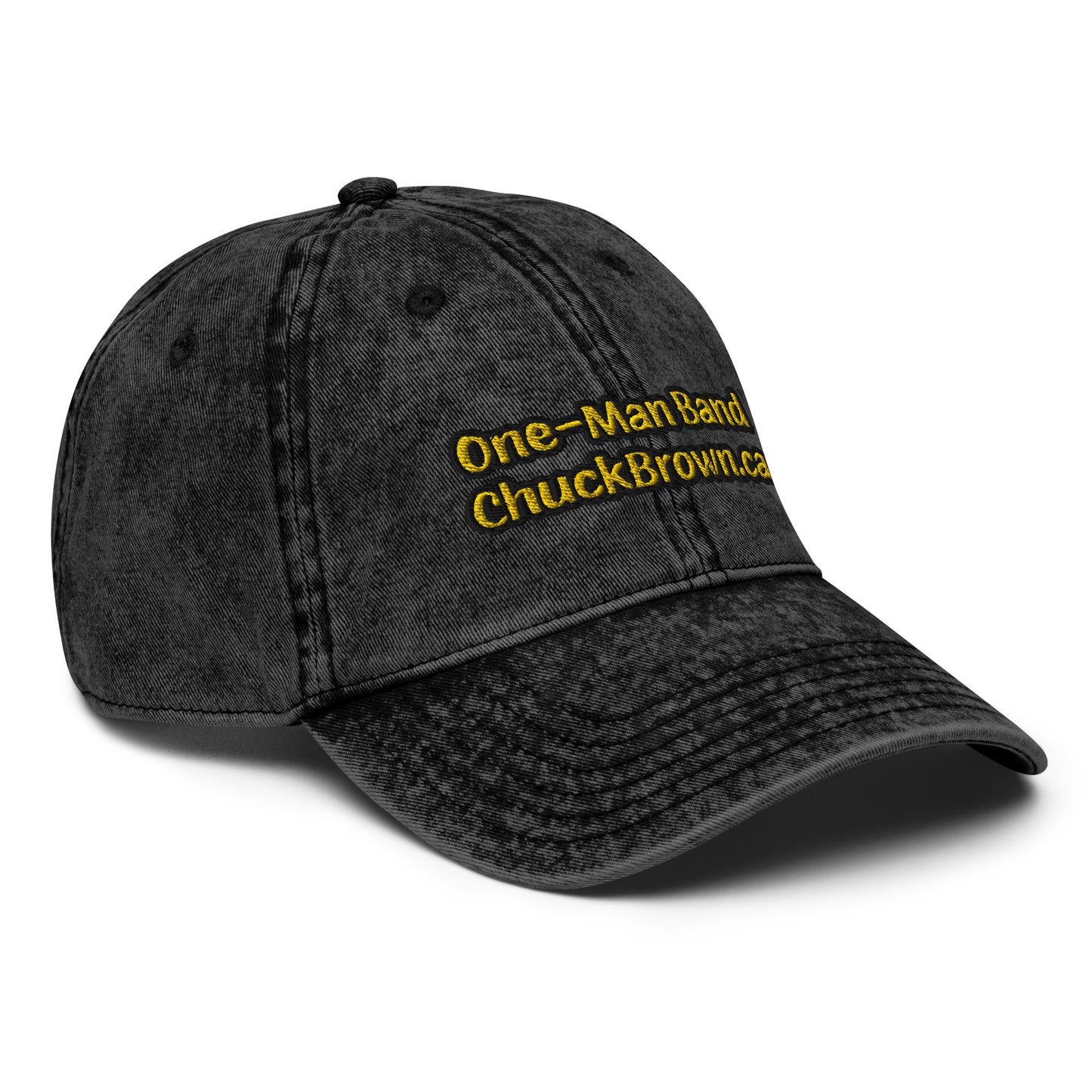 'CB' vintage cotton twill cap hat